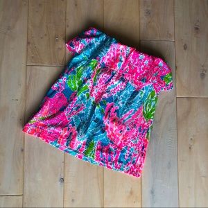 Lilly Pulitzer Strapless Top